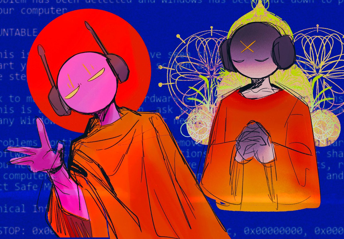 rw_dayfly's tweet image. 정신이 드십니까? 승천은 실패했습니다. 다시 잠드시길.