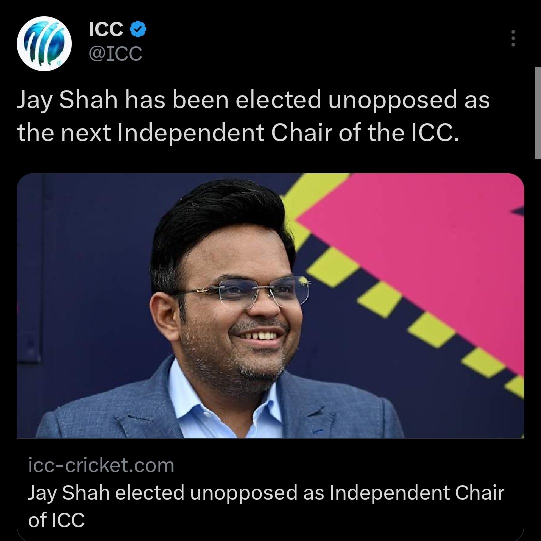 imshivrajkumar's tweet image. Congratulations @JayShah Jii