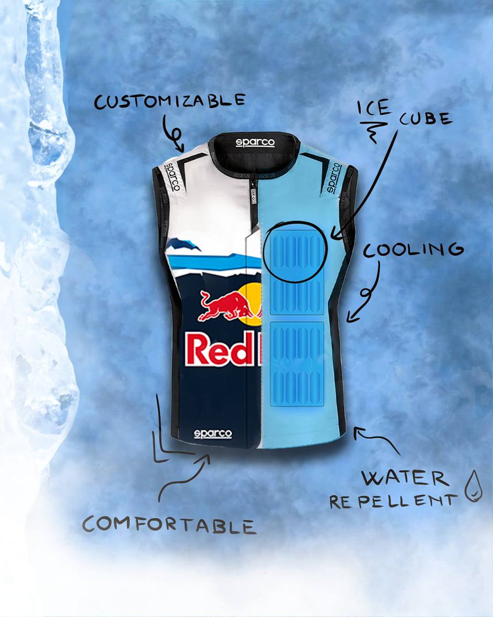 SparcoOfficial's tweet photo. Sparco Cooling Vest: The Thermal Control Out Of The Race Time.
#sparco #iamsparco #thermalvest #coolingvest #coolvest #customisable #icevest https://t.co/dC5O3BUaYh