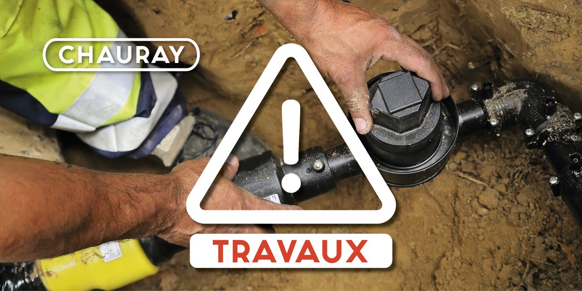 VilledeChauray's tweet photo. [TRAVAUX GAZ] Travaux sur le réseau de gaz haute pression le 02 septembre, Rue de Verteuil. Les procédures d'interventions peuvent nécessiter la mise à l'atmosphère de gaz par torchage et brûlage. Cela peut engendrer un bruit plus ou moins important et occasionner une légère gène https://t.co/WerpvqrzYy