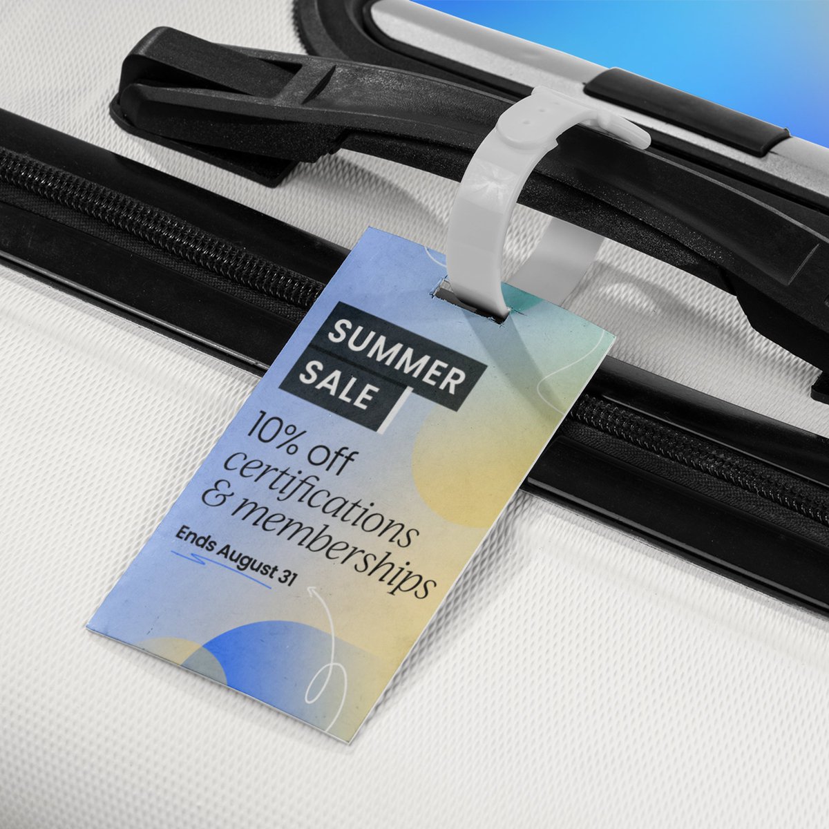 Summer’s almost over, and so is your chance to SAVE 10% on all certifications and memberships. 🌞

Don’t miss out - use code SUMMER2024 at the checkout before August 31.

eu1.hubs.ly/H0bRC6P0