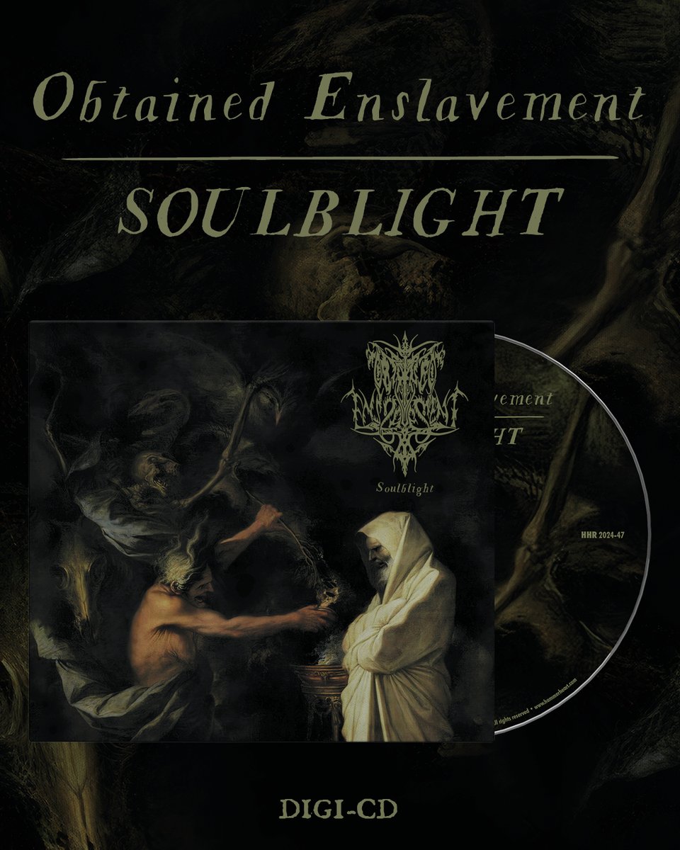 hammerheartrecs's tweet photo. The 1998 Norwegian Black Metal classic βSoulblightβ re-issued! βSoulblightβ is a worthy contender for one of the best Black Metal albums of the 90βs!
Pre-order: https://t.co/l55Nl8I3VP
#obtainedenslavement #blackmetal #hammerheartrecords https://t.co/m7PGztvkD7