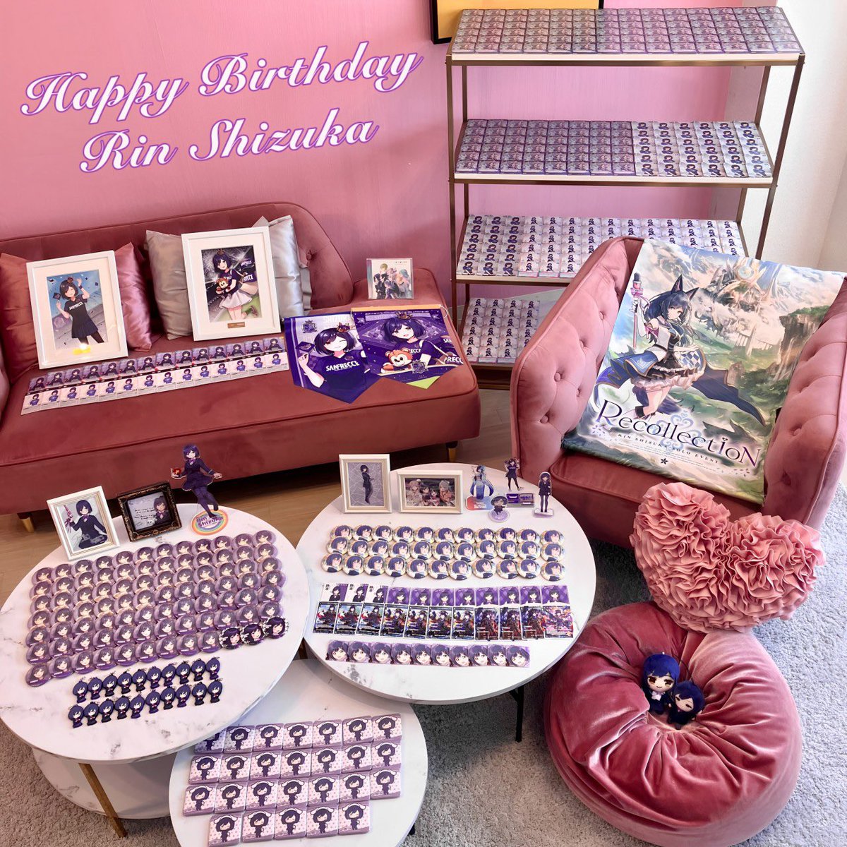 R1n0828's tweet image. 𝑯𝒂𝒑𝒑𝒚 𝒃𝒊𝒓𝒕𝒉𝒅𝒂𝒚 𝑹𝒊𝒏 𝑺𝒉𝒊𝒛𝒖𝒌𝒂💐
凛さんお誕生日おめでとうございます㊗️🎂
無事にまたこの日を迎えることができてなによりです!
どうか健康にはお気を付けて、今年も沢山の幸せに溢れる1年になりますように💌
#しずりん誕 #バーチャル凛
