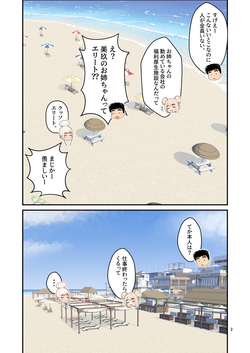海でハーレム1/3 