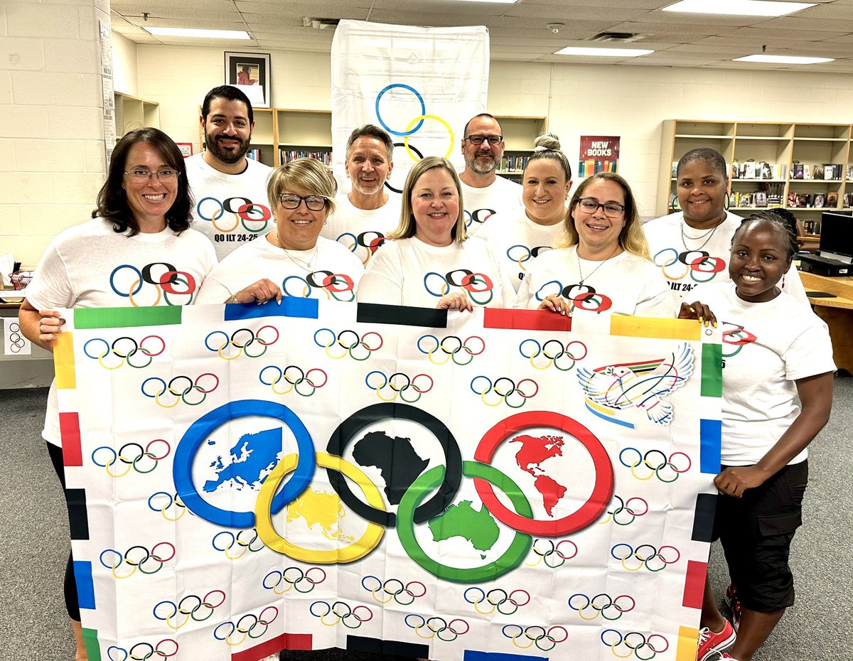 Brook Aranda (@qohealthpe) on Twitter photo QO ILT kicking off pre-service week with energy, and enthusiasm to set the tone for the school year! Looking forward to a fantastic year ahead and spending time in departments today. 🏅🐾♥️@QOHSPrin_Thomas @AshAshman_AP <a href="/QuinceOrchardHS/">Quincy the Cougar</a> QO ILT kicking off pre-service week with energy, and enthusiasm to set the tone for the school year! Looking forward to a fantastic year ahead and spending time in departments today. 🏅🐾♥️@QOHSPrin_Thomas @AshAshman_AP <a href="/QuinceOrchardHS/">Quincy the Cougar</a>