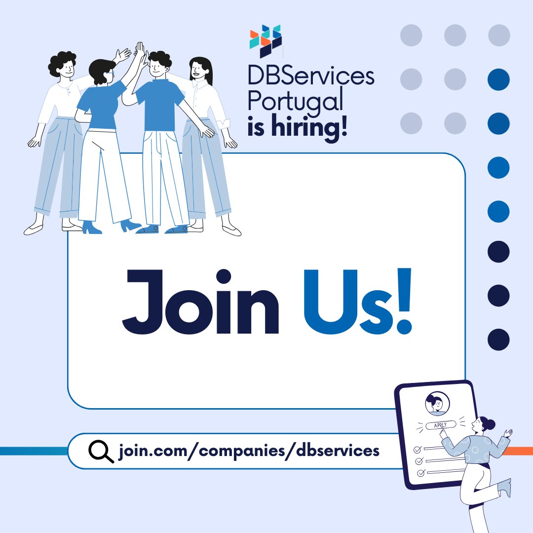 DBServicesPT's tweet image. 👉Be part of our team:
lnkd.in/dEYEyf7V

We’re the Automation &amp;amp; DevOps Experts
around the world.
Be part of our clients and cases.
👉dbservices.pt

#dbservices #dbservicesportugal #automation #join #DevOps