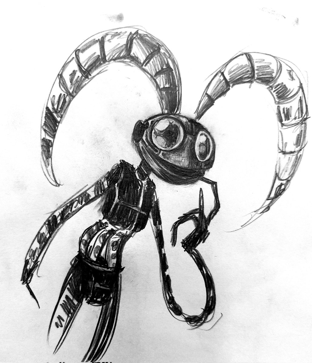robonrolli's tweet photo. *shines flashlight at to highlight the panels and hinges it utilities to grow and shrink in size*
Did you know it doesn't actually have its eyes and joints lit up most of the time? It's a disadvantage in the dark
#imposterfizzy #fizzbot #fizzbotoc #robofizz #helluvabossfanart https://t.co/rs5fnxOdL0