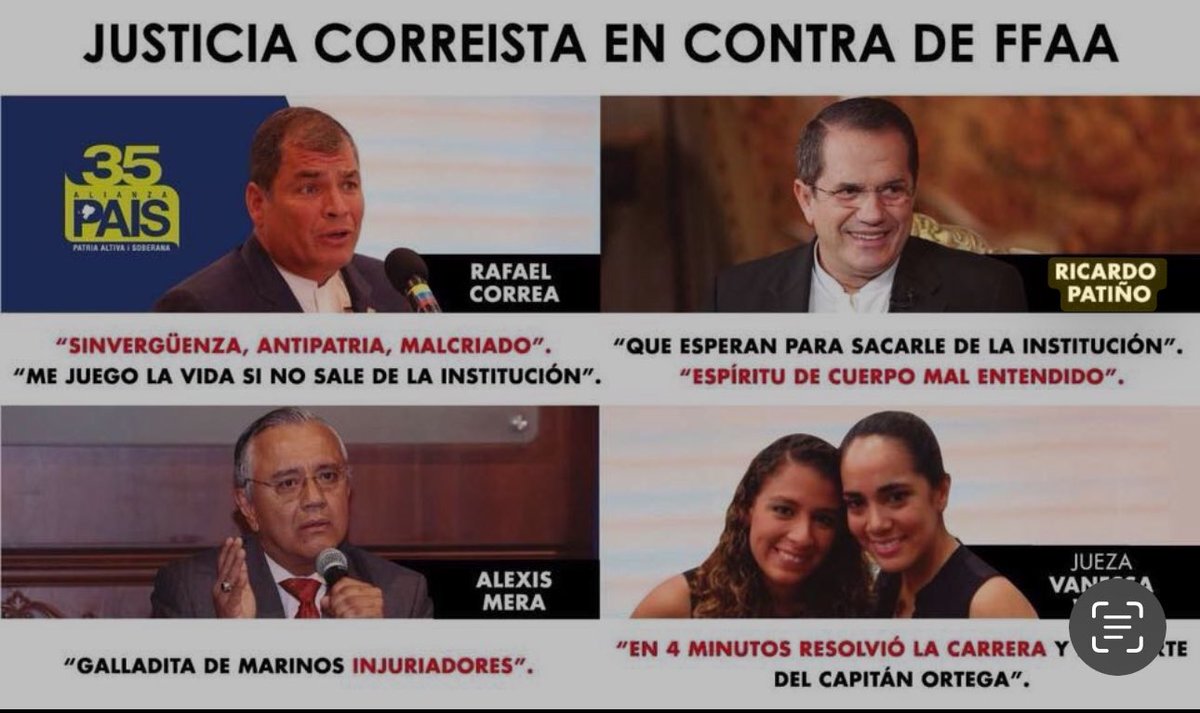 EdwinOrtegaS's tweet photo. Bienvenido @RicardoPatinoEC al Ecuador

Un Ecuador devastado por la inseguridad que tú fomentaste cuando como canciller abriste fronteras y cielos para que entre Sinaloa, las FARC y la mafia albanesa.

Un Ecuador en donde abrazabas a Norero como a los hermanos Ostaiza.

Al Ecuador en donde las embajadas difícilmente olvidarán como permitiste la valija diplomática cuando eras ministro de Relaciones Exteriores.

Un Ecuador con FFAA con un alto mando altamente politizado gracias a que metías terror a cualquier militar que pedía explicaciones de la basura de Gobierno que representabas.

Un Ecuador en donde el lavado de activos y narcotráfico tomó fuerza desde cuando fuiste Ministro de Economía y comenzaste a chantajear con sobornos y manejo de la información. Tú mismo grababas tus fechorías.

Un Ecuador destrozado porque al ser el ideólogo de la revolución ciudadana te diste el lujo de traer asesores cubanos y venezolanos en todas las áreas estratégicas. 

Jodiste la embajada en Londres, te solidarizaste con Chávez, los Castro, Ortega y Maduro, diste visa a los disidentes de las FARC y ELN, prohibiste la fumigación con glifosato so pena de impacto ambiental fomentando el cultivo de coca, fuiste el mejor maestro de Iza con la guerra del asedio diluido destruyendo la Contraloría, compraste jueces y asambleístas para tu amnistía. Junto a Mera, Romo, Cordero, Ponce y Serrano fuiste el cerebro de la desinstitucionalización de la Fuerza Pública y de aceptar chatarra de Venezuela y Rusia.  Gestionaste en donación los 10 mil fusiles chinos AK47 que gracias a Dios te pilló FFAA y no te saliste con la tuya de fortalecer a los del picnic de Collahuazo ni tus matones de barrio. Junto a Glas y los Moreno permitiste que la China se apodere de la explotación de casi todos los recursos naturales.

Mira viejo corrupto, yo te digo lo que ninguno de los 17 binomios de bolsillo te va a decir. Eres la peor escoria humana y política que ha parido el Ecuador.

Gracias Daniel por crear el entorno en tu nuevo Ecuador para que retornen los del viejo Ecuador.
