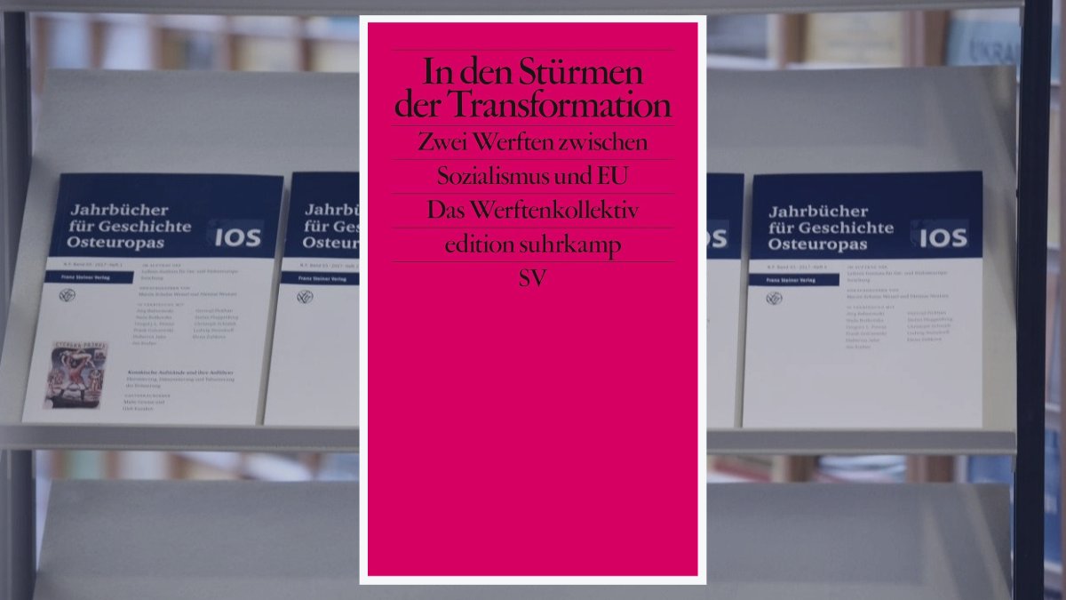 Jahrbücher für Geschichte Osteuropas (@jahrbuecherjgo) on Twitter photo Ulf Brunnbauer, Piotr Filipkowski, Andrew Hodges: In den Stürmen der Transformation. Zwei Werften zwischen Sozialismus und EU. Suhrkamp 2022. Rezension von Matthias Morys in <a href="/JahrbuecherJGO/">Jahrbücher für Geschichte Osteuropas</a> 1/2024:
biblioscout.net/article/99.140… Ulf Brunnbauer, Piotr Filipkowski, Andrew Hodges: In den Stürmen der Transformation. Zwei Werften zwischen Sozialismus und EU. Suhrkamp 2022. Rezension von Matthias Morys in <a href="/JahrbuecherJGO/">Jahrbücher für Geschichte Osteuropas</a> 1/2024:
biblioscout.net/article/99.140…