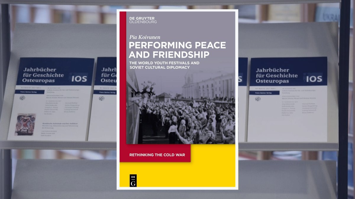 Jahrbücher für Geschichte Osteuropas (@jahrbuecherjgo) on Twitter photo Pia Koivunen: Performing Peace and Friendship. The World Youth Festivals and Soviet Cultural Diplomacy. De Gruyter 2022. Rezension von Susanne Schattenberg in <a href="/JahrbuecherJGO/">Jahrbücher für Geschichte Osteuropas</a> 1/2024:
biblioscout.net/article/99.140… Pia Koivunen: Performing Peace and Friendship. The World Youth Festivals and Soviet Cultural Diplomacy. De Gruyter 2022. Rezension von Susanne Schattenberg in <a href="/JahrbuecherJGO/">Jahrbücher für Geschichte Osteuropas</a> 1/2024:
biblioscout.net/article/99.140…