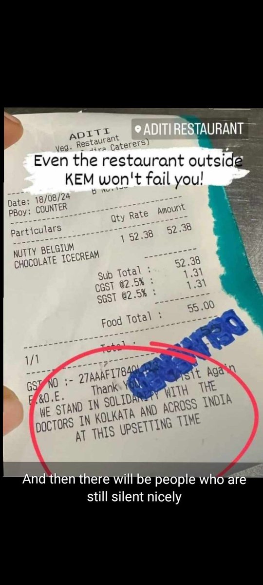 BlurredBiba's tweet image. Shared by a senior! 
Showing solidarity in true sense! #standwithdoctors #SafetyFirst #doctors