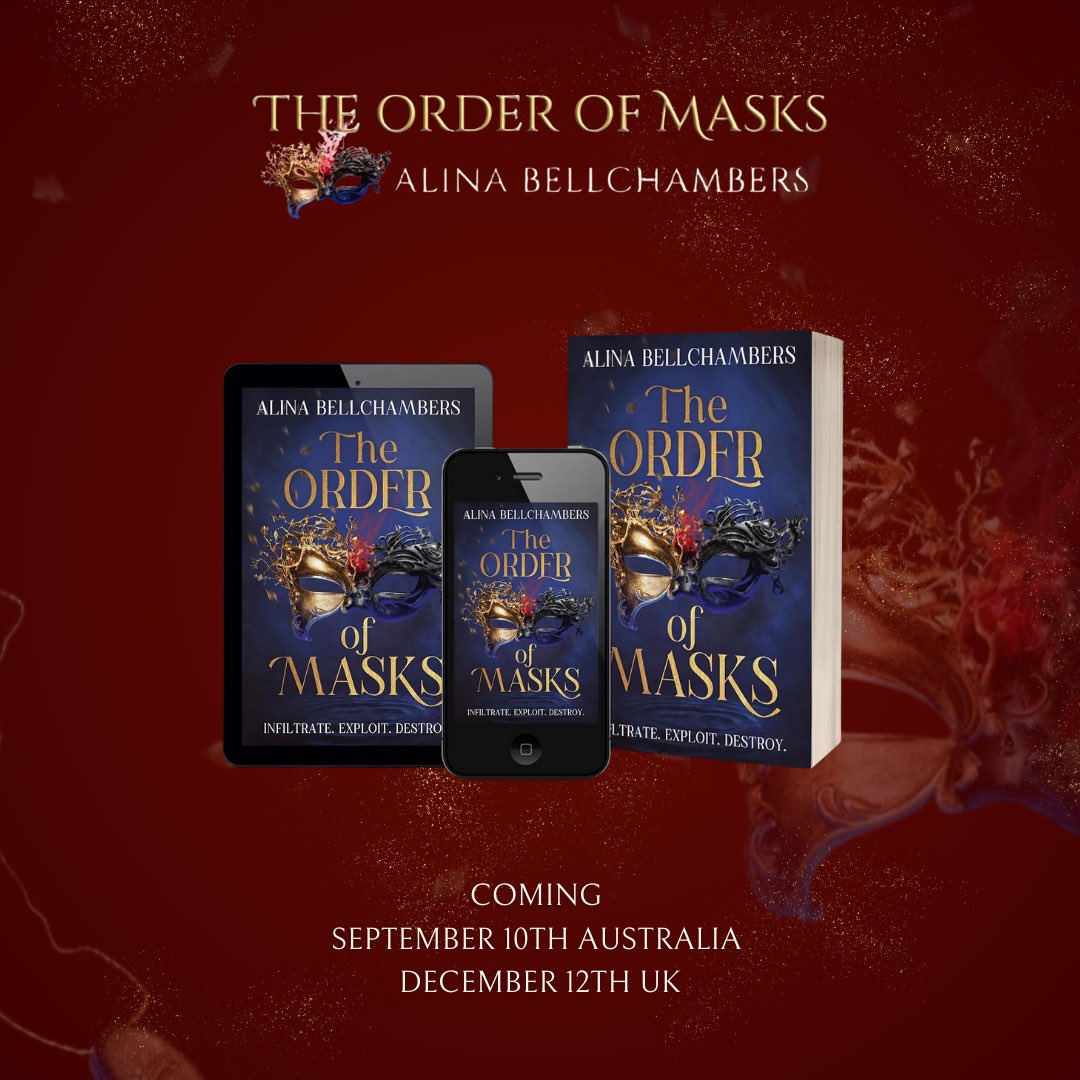 What Natalie Mae, author of The Kinder Poison, has to say about The Order of Masks 🎭❤️‍🔥⚔️👑

✨ Coming 10/9 from <a href="/MacmillanAus/">Pan Macmillan Aus</a> and 12/12 from <a href="/hodderscape/">Hodderscape</a> ✨

Thank you <a href="/ByNatalieMae/">Natalie Mae 🦂 Author</a> for this surreal author moment! I adore your books and am thrilled you loved TOOM 🥰