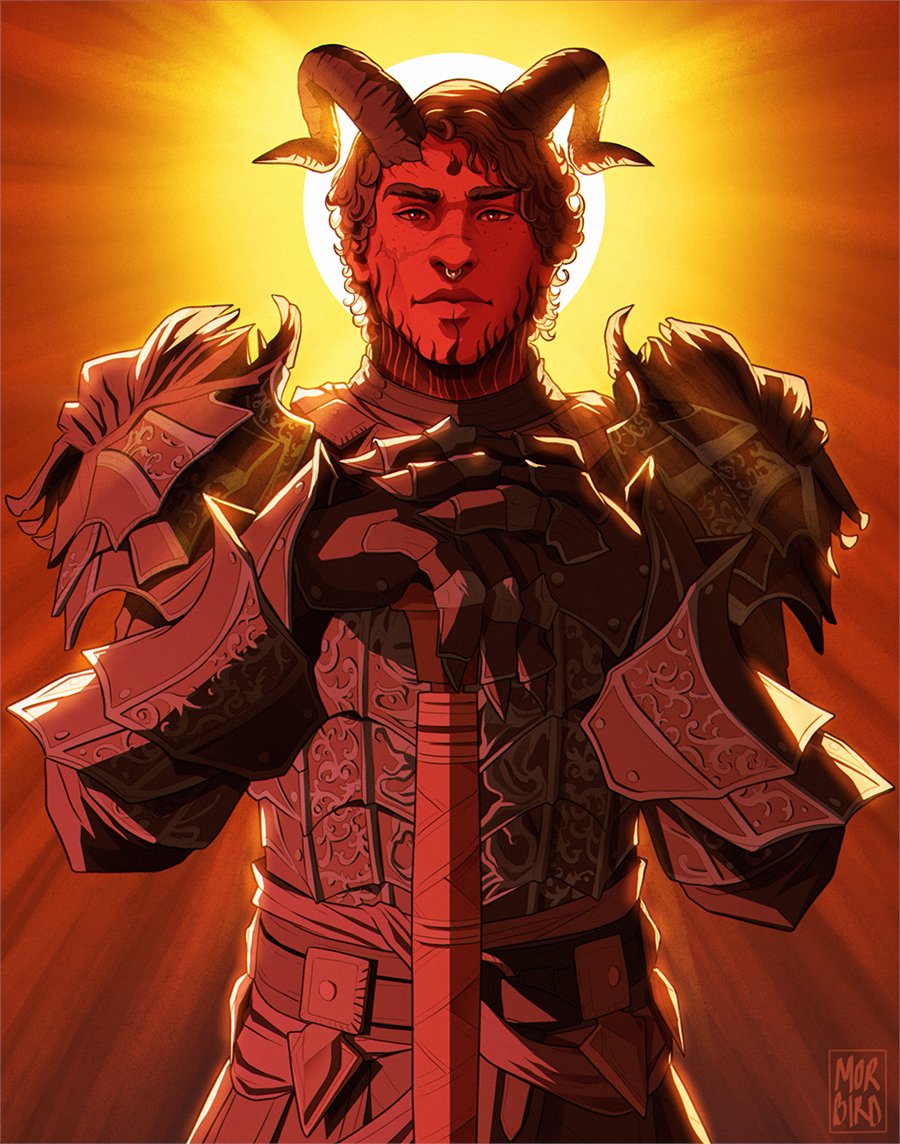 morbirdart's tweet image. Commission for @kentonanamiz ☀
#BG3 #BaldursGate3