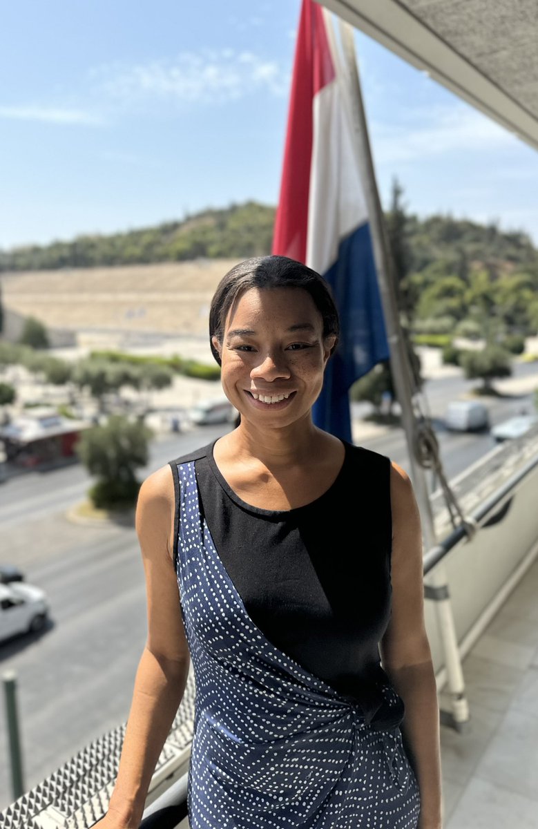 Welcome to Naomi Yorks, who joined our team this week as the new Deputy Head of Mission!
 
Naomi studied International Relations at the University of Groningen and has worked for the <a href="/DutchMFA/">Dutch Ministry of Foreign Affairs 🇳🇱</a> since 2011. Before Athens she worked in The Hague, Iran and Costa Rica.

Καλή επιτυχία!