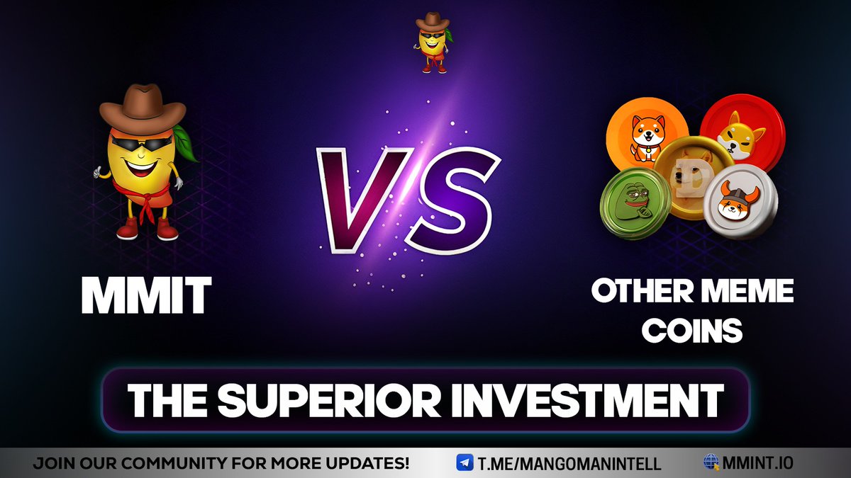 mangomanintell's tweet photo. 🚀💰 Ride the Wave with MMIT! 💥 This isn't just any meme coin – it's got strong fundamentals and a game-changing ecosystem! 🌍🌟

 #MMIT #CryptoInvesting #MemeCoinMadness https://t.co/Vq0teoMzua