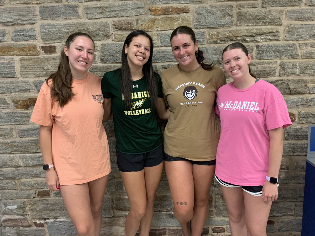 McDaniel_VB's tweet photo. The first few days have been a fantastic whirlwind of practices, meals, and team meetings. Loving all the work this team is putting in!

#getonthehill #gtvb #team #mcdanielvolleyball #mcdaniel #d3 #d3volleyball @mcdanielcollege @mcdanielsports @Go2McDaniel https://t.co/qTkCoH5t0a