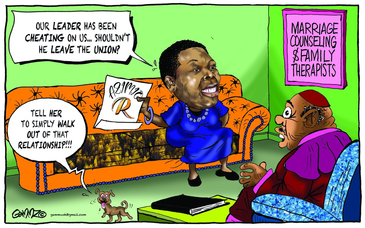 kiddoGAMMZ's tweet photo. #AzimioLaUmoja The divorce will be noisy, messy and will have casualties! Cartoon for @StandardKenya @KTNNewsKE @ktnhome_ https://t.co/j1ZuOSyk7U