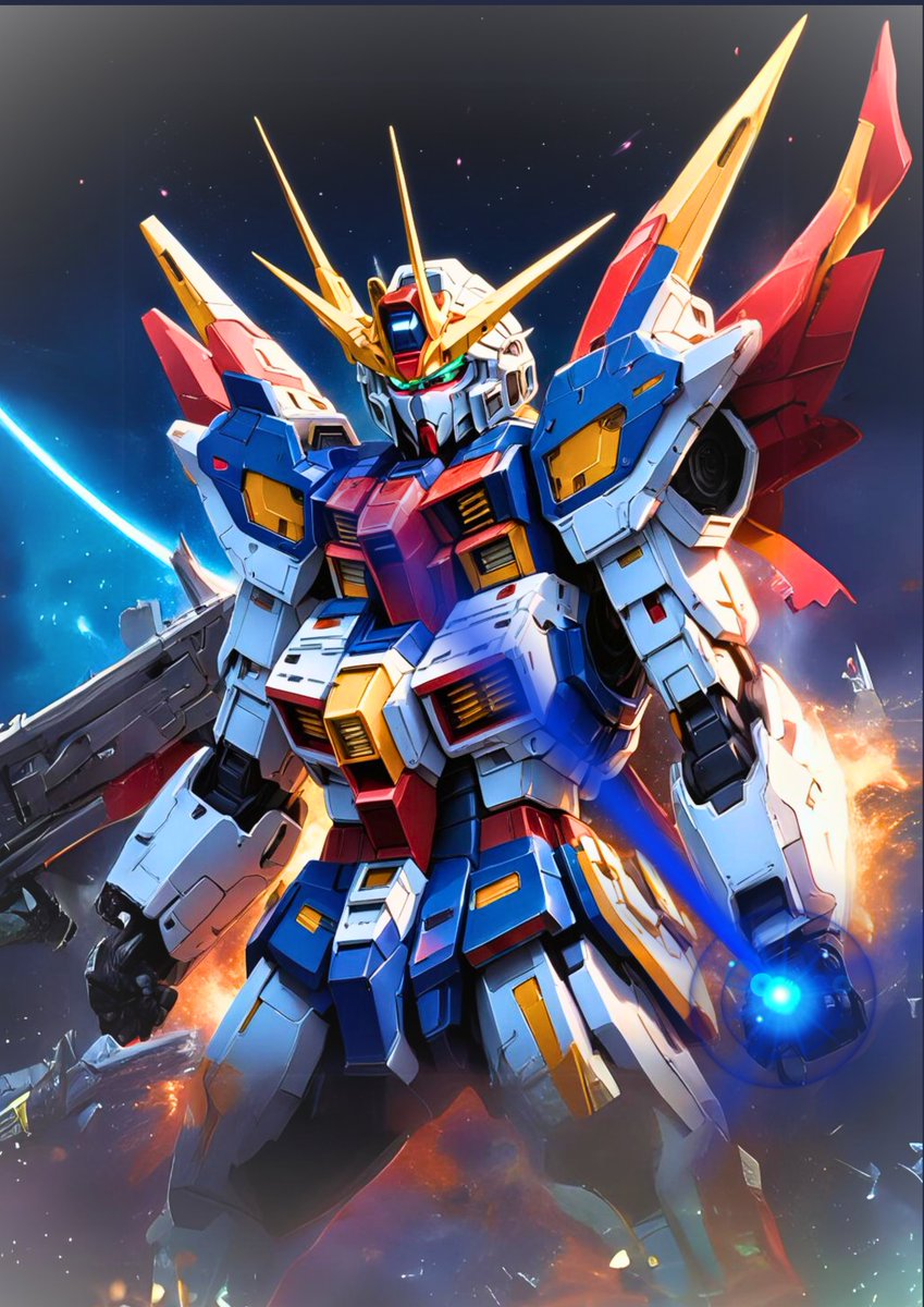 TFY77694140's tweet photo. AIで作った【Tガンダム】
#AIイラスト
#画像編集
#AIガンダム
#Canva
#Lumii https://t.co/m864RK7LGX