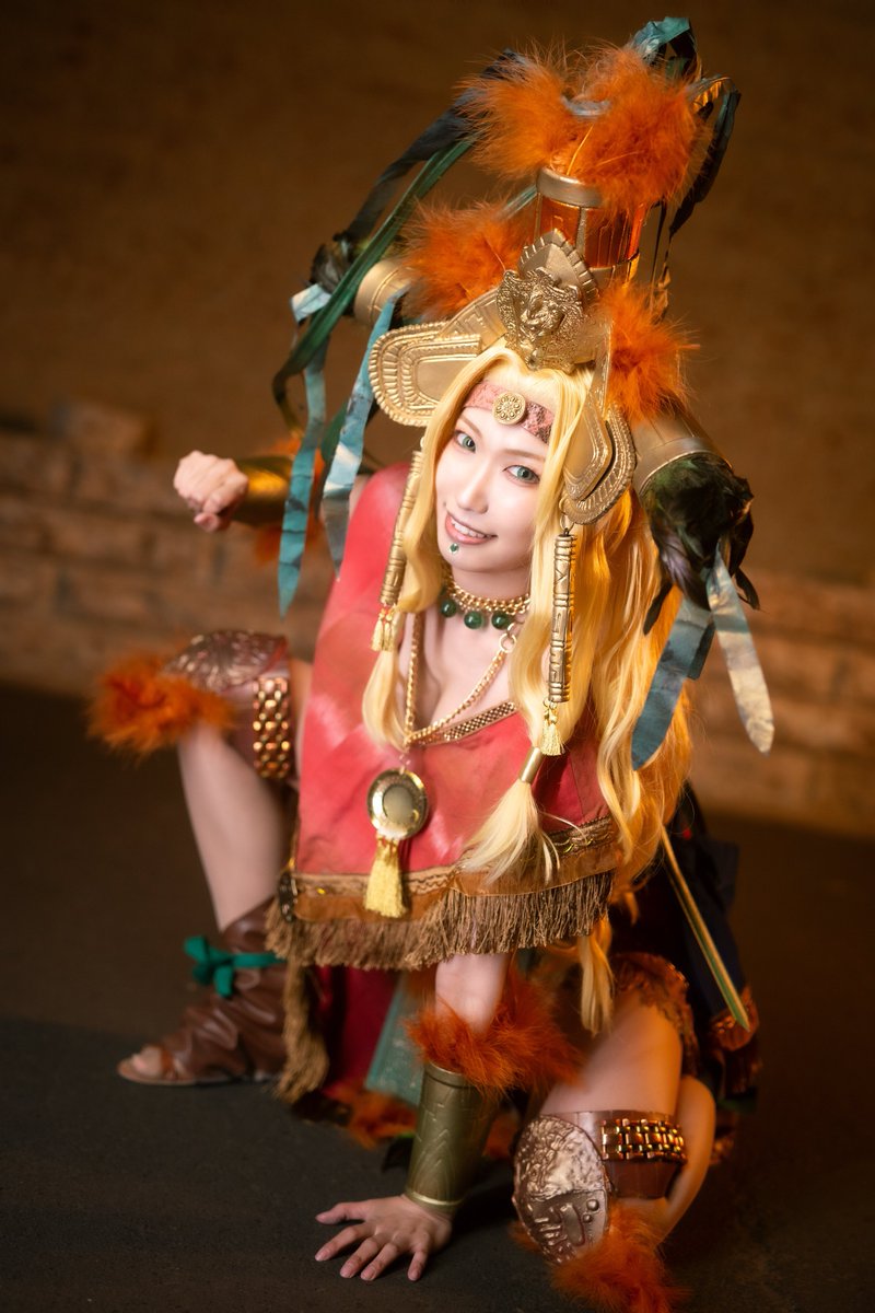 《Cosplay》
─────────────────

「では、ここからちょっとはしたなく。
  肉体言語で語り合いマース！」

─────────────────
Fate/GrandOrder   #FGO   
ケツァルコアトル

📸(<a href="/CC_Hayama/">葉山りょーご📷🇨🇦</a> )