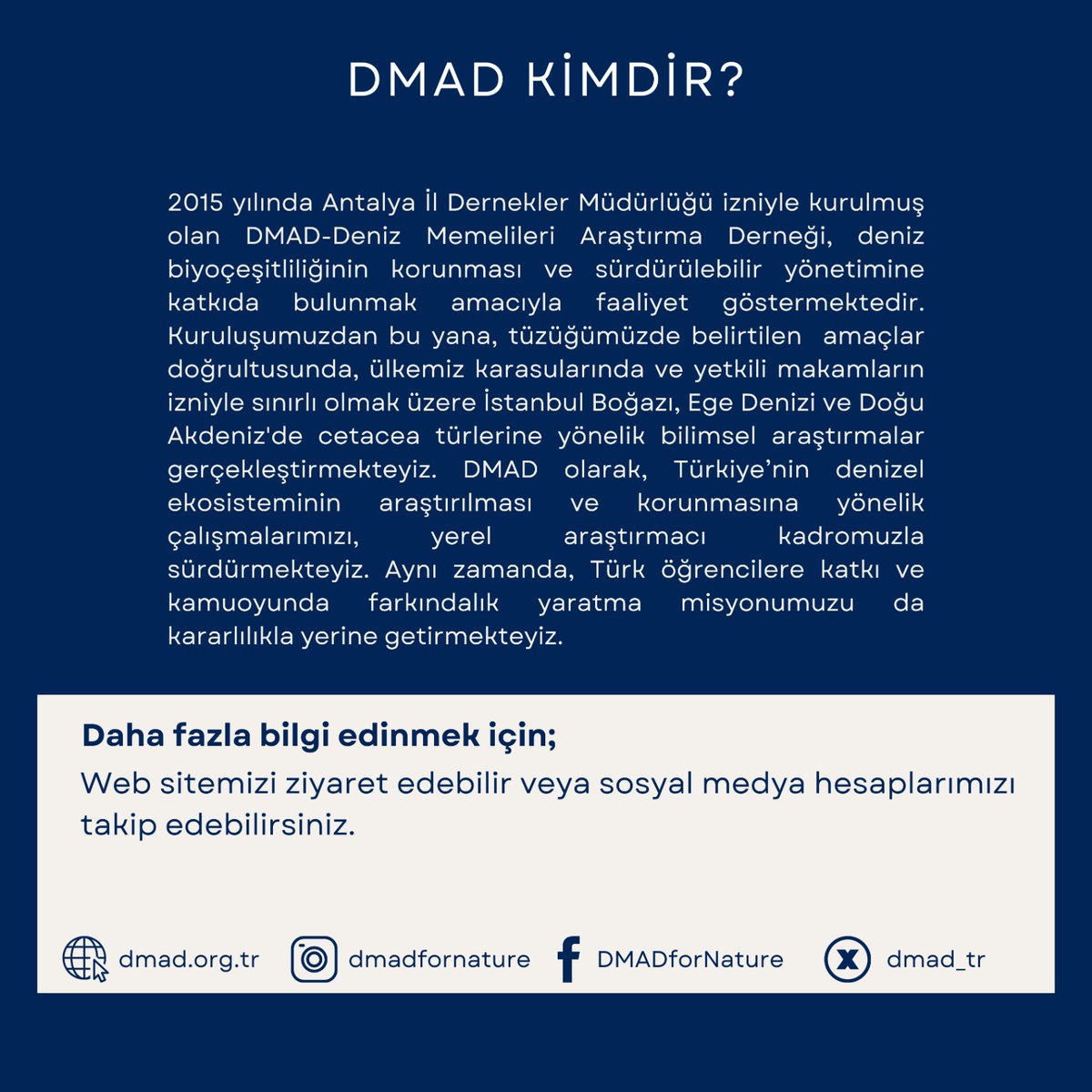 Derneğimizin yasal süreçlerini takip edip, ön muhasebe ve yasal bildirimleri zamanında yapacak, sözleşme hazırlama ve kontrolünü yönetecek part-time Yasal ve Mali İşler Danışmanı arıyoruz.
Ayrıntılı bilgi için; dmad.org.tr/haberler/dmad-…