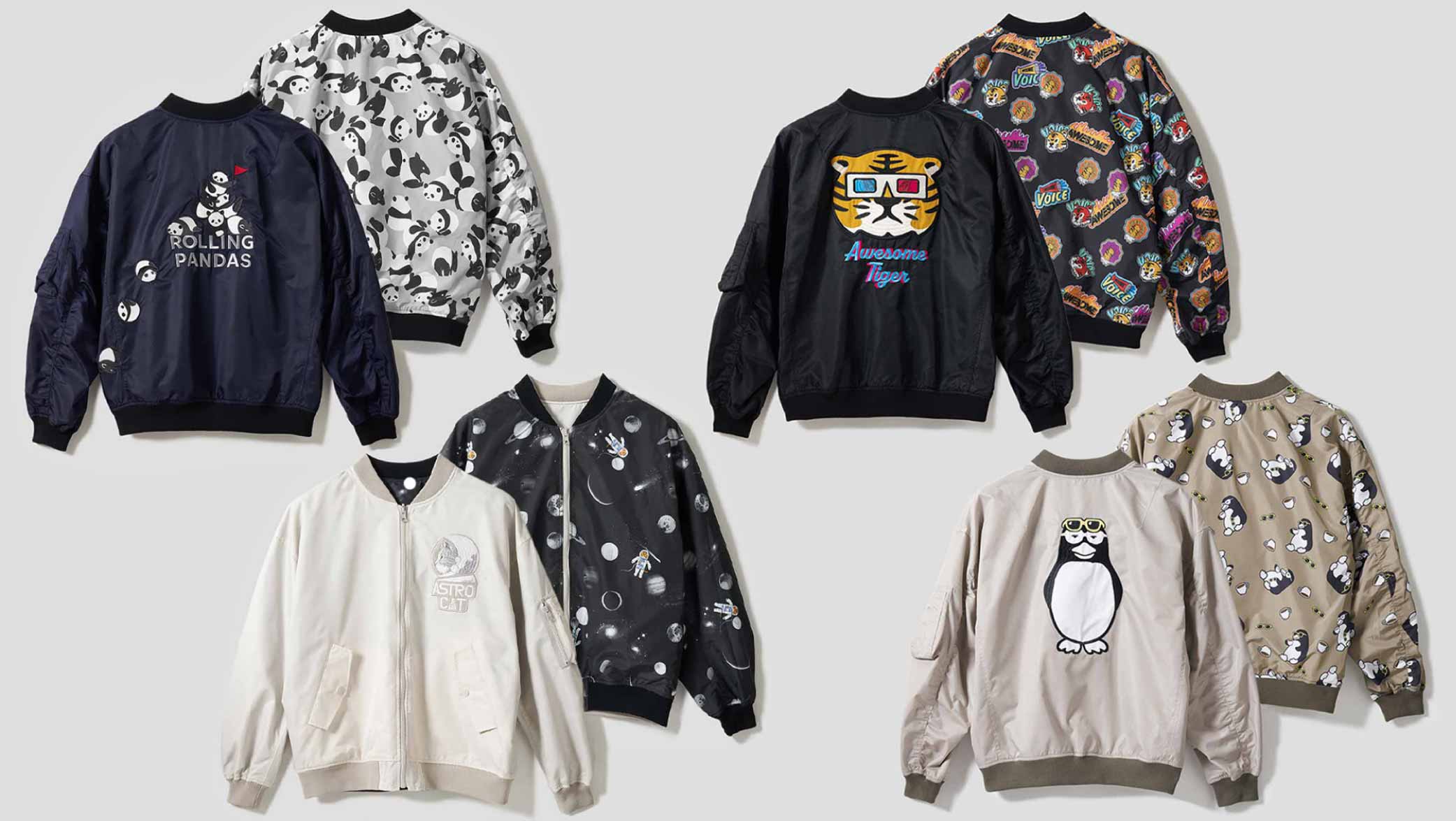 グラニフ アストロキャット リバーシブルMA-1 グラニフ on X