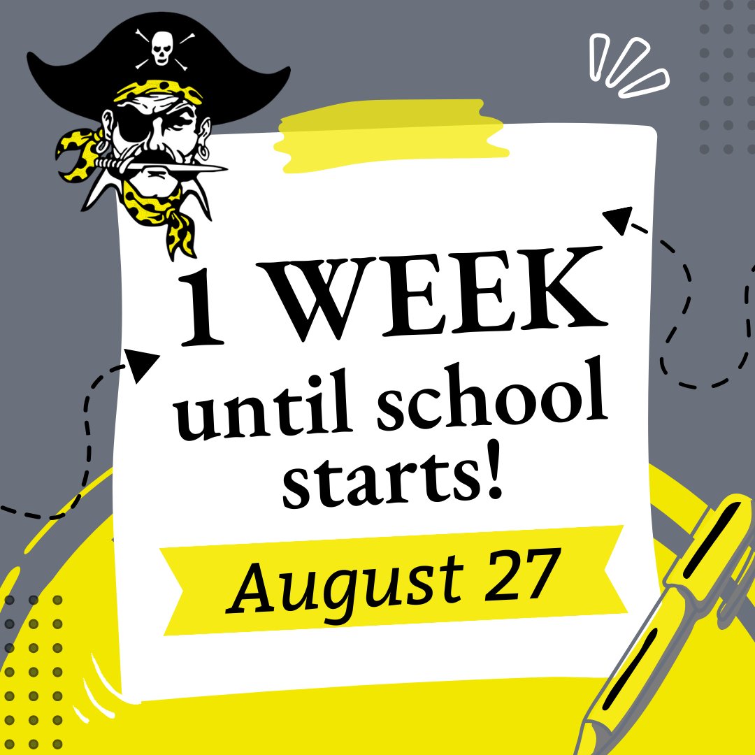 One week until school starts on August 27! We are so excited to welcome everyone back.

Still need to buy school supplies? View the supply lists here: blackriverschools.org/page/supply-li…