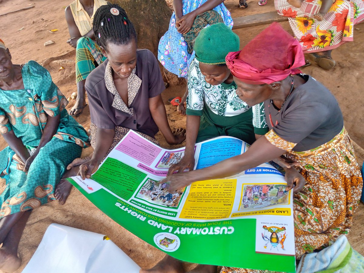 Caritas Uganda through the Uganda Farmers Common Voice Platform empowers &amp; creates awareness on the Customary land Rights acquisition in Dokolo and Kapelebyong Districts; with support from Caritas Denmark