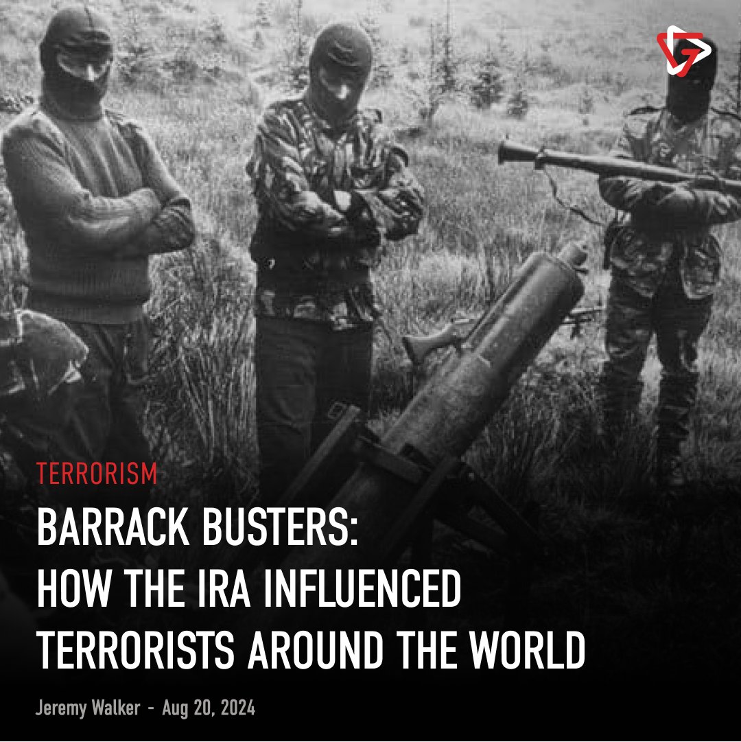 GreyDynamics's tweet photo. Barrack Busters: How the IRA Influenced Terrorists Around the World
Click on the link to find out more.
#Defence #BarrackBusters #IRA #Ireland #Extremism #NonStateActors https://t.co/iXQthr0BGG