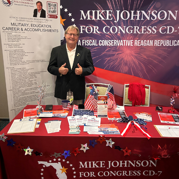 MichaelDon4FL's tweet photo. Today's the day! Get out and #VOTE Mike Johnson for Congressional District 7! 🇺🇸🇺🇸🇺🇸
#TheRealRepublican #SeminoleCounty #VolusiaCounty #Vote #Congress #MikeJohnson4FL https://t.co/R0JumNRTvI