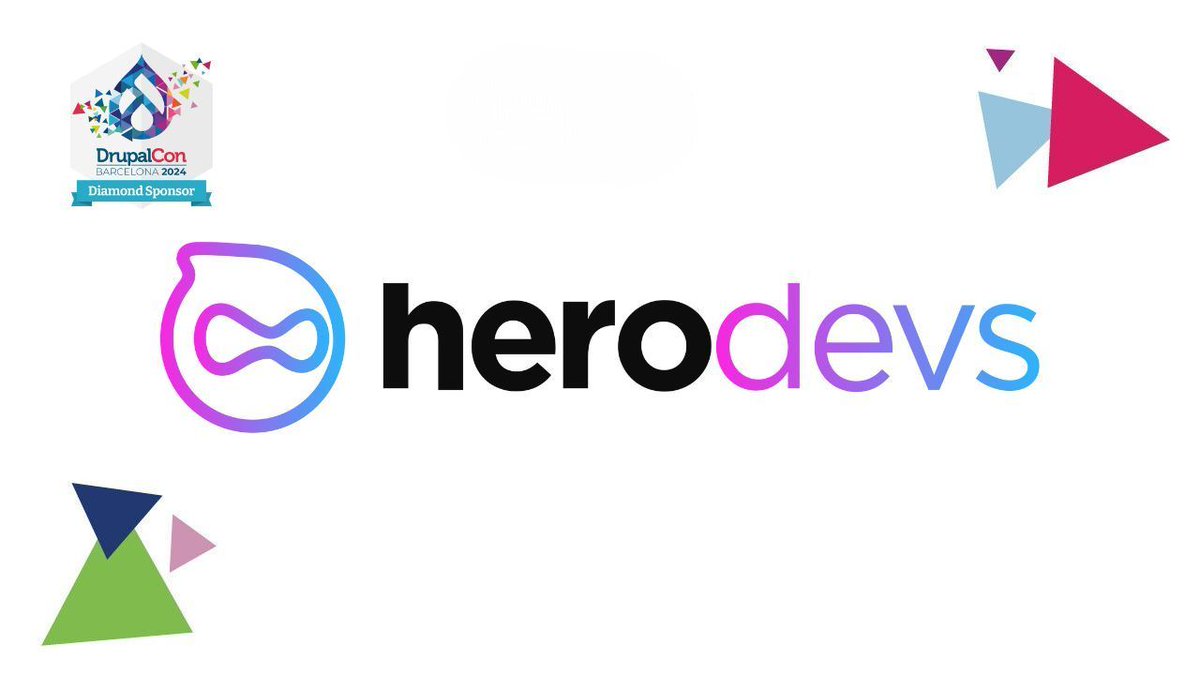 DrupalConEur's tweet image. Shoutout to HeroDevs, one of our Diamond Sponsors for #DrupalCon2024!
Their support is powering an unforgettable experience in Barcelona. Visit their booth and discover what’s next in the world of Drupal!
#HeroDevs #DrupalConBarcelona