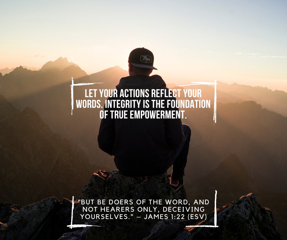 peacefulsteph's tweet image. Words are powerful, but it is through our actions that they find true meaning. Let your deeds align with your promises, for integrity is the bedrock of genuine empowerment and lasting impact.
#DocSteph