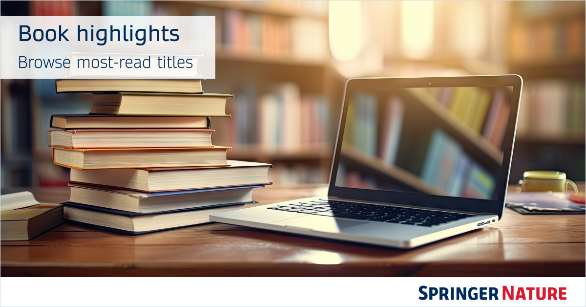 What are Springer Nature's most-read books in your research area? Find out and learn what steps you need to take to write your own scholarly book: springernature.com/gp/researchers…