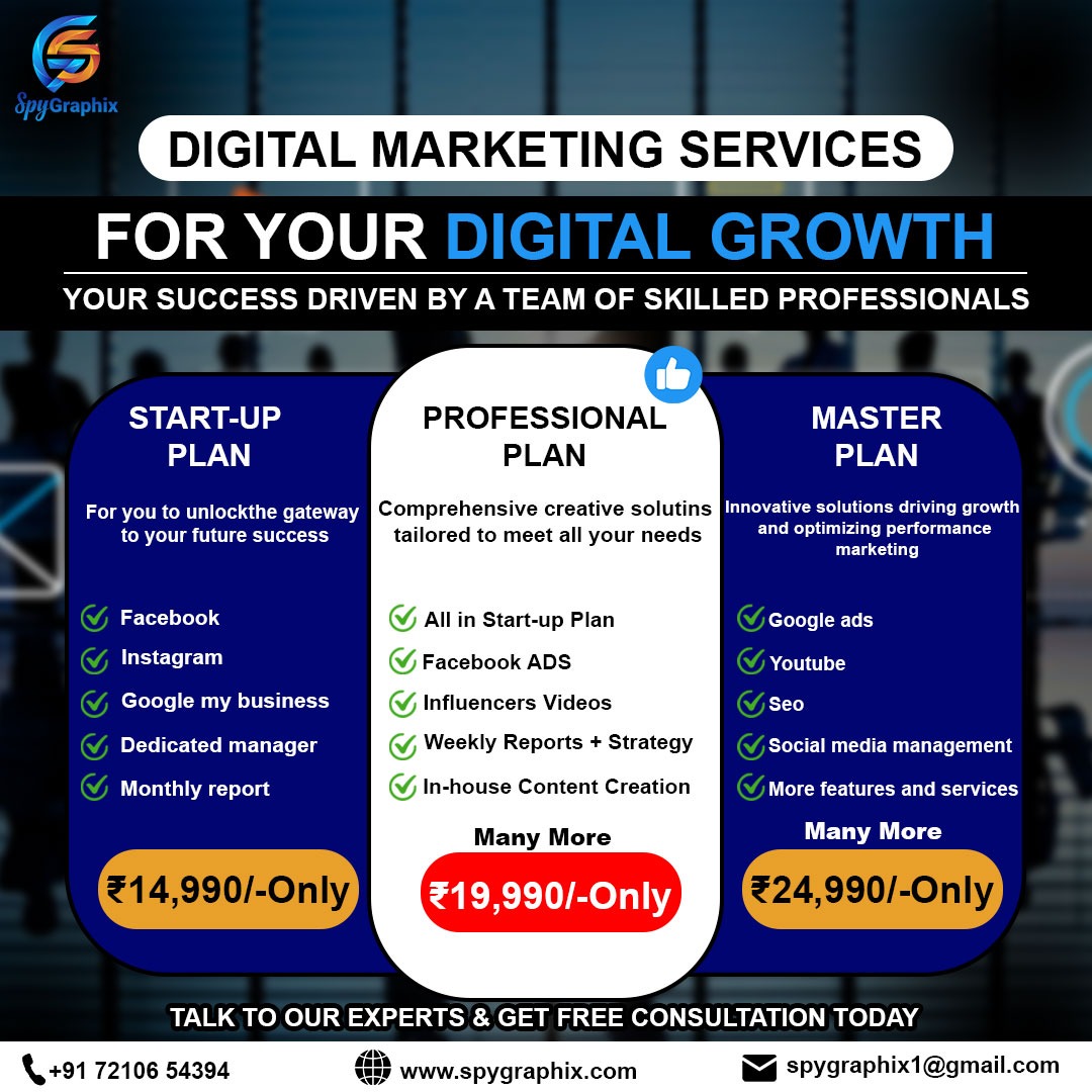 GraphixSpy34757's tweet image. Grow Your Business with SpyGraphix&apos;s Digital Marketing Plans

#branding #DigitalMarketing #brandingagencyexpert #spygraphix #seo #branding #brandingagency #brandingagencyindia #brandingagencyexpert #digitalmarketing #digitalmarketingtips #digitalmarketingagency