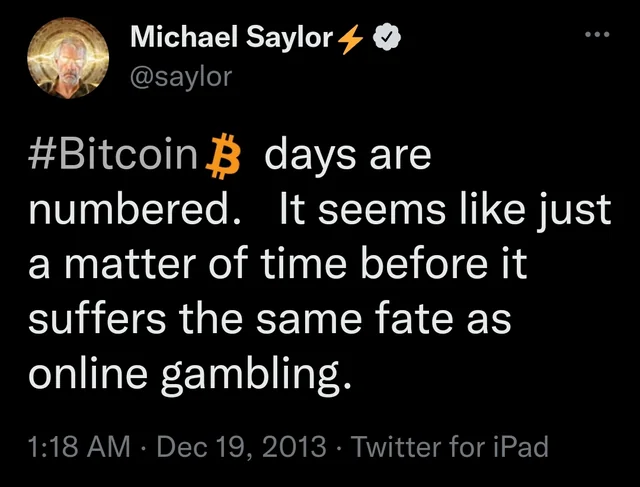 BlogKryptoPL's tweet photo. Michael @saylor to postać nietuzinkowa.

Od totalnego przeciwnika #Bitcoin do największego BTC maxi, jakiego nosiła matka ziemia.

Historia Michaela jest wyjątkowa, a My postanowiliśmy ją dokładnie opisać.

Link poniżej👇 https://t.co/3II9qnW5wH