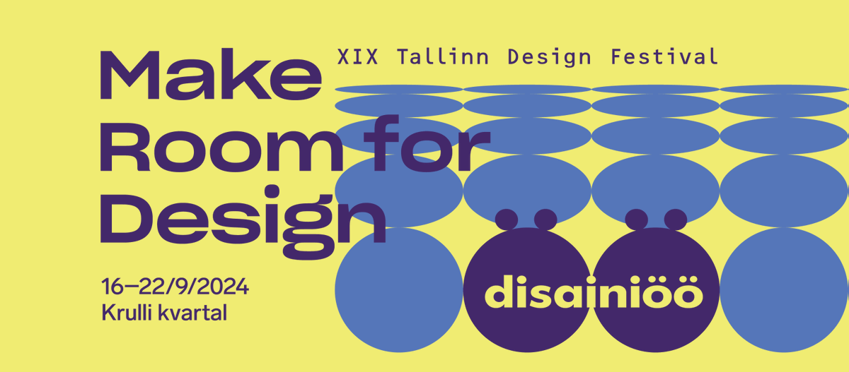 EST_DesignHouse's tweet photo. XIX Disainiöö 🤝 MAKE ROOM FOR DESIGN - https://t.co/INpP6sEgh4 https://t.co/cR0ZWixzCH