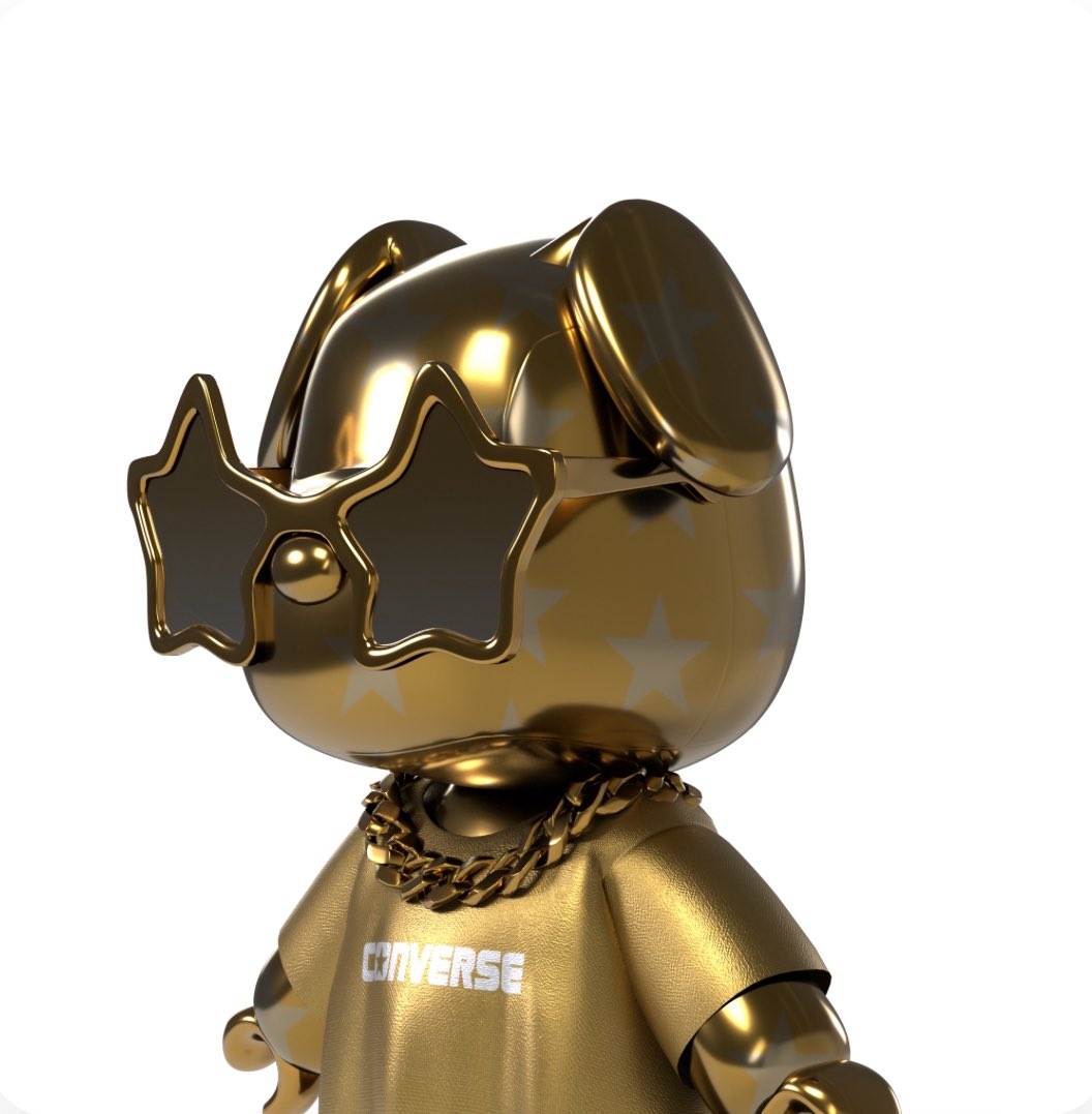 dai2079's tweet image. converseコラボ、金ピカでたぞい✨
#1BLOCK #converse
#MetaSamurai