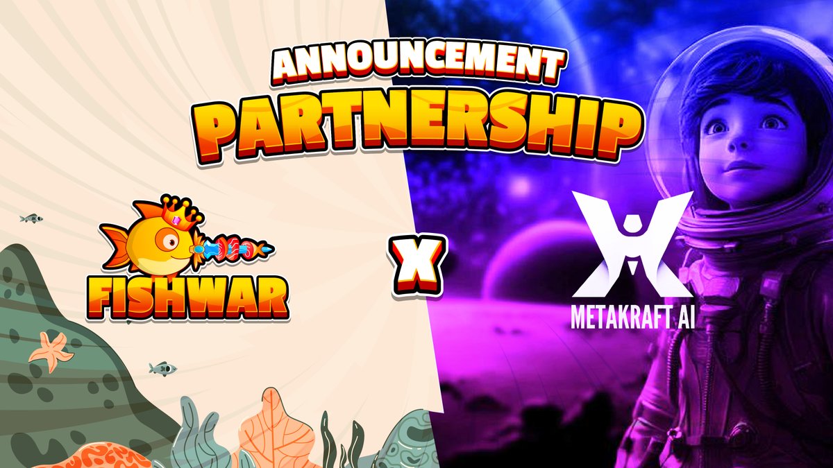 FishWarOfficial's tweet photo. 🍷 #Fishwar x @TheMetakraft

#MetakraftAI, supported by 3D, Gaming, and AI pioneers, is teaming up with us! 

Get ready for mind-blowing #3D assets and epic experiences in Fishwar!   

Check out our channels 
👉https://t.co/whHQmycVu1 
 
#TON #TONgame #TONApp https://t.co/1jCGfd1Xq5
