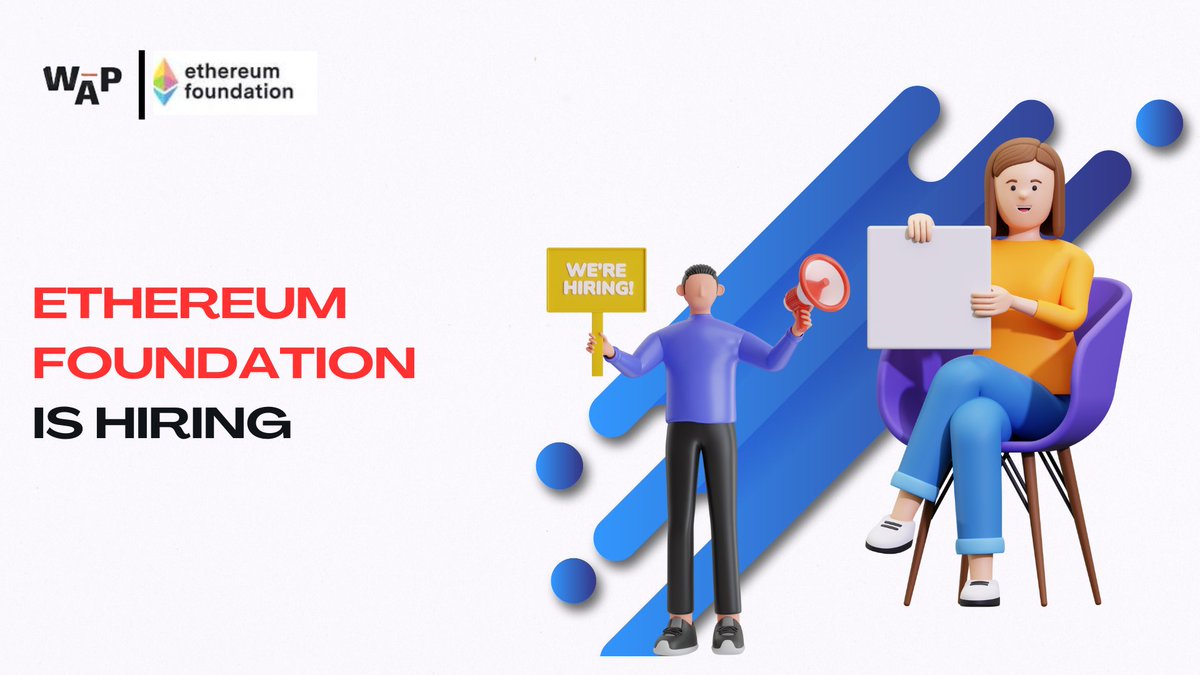 Jobs Alert: <a href="/ethereum/">Ethereum</a> is on a hiring spree:

C++ Software Engineer

workaspro.com/cryptojobdetai…

Programming Language Researcher

workaspro.com/cryptojobdetai…

Work for industry leaders and enjoy the benefits that come with it.

Check out the full list of Chainflif job openings and apply