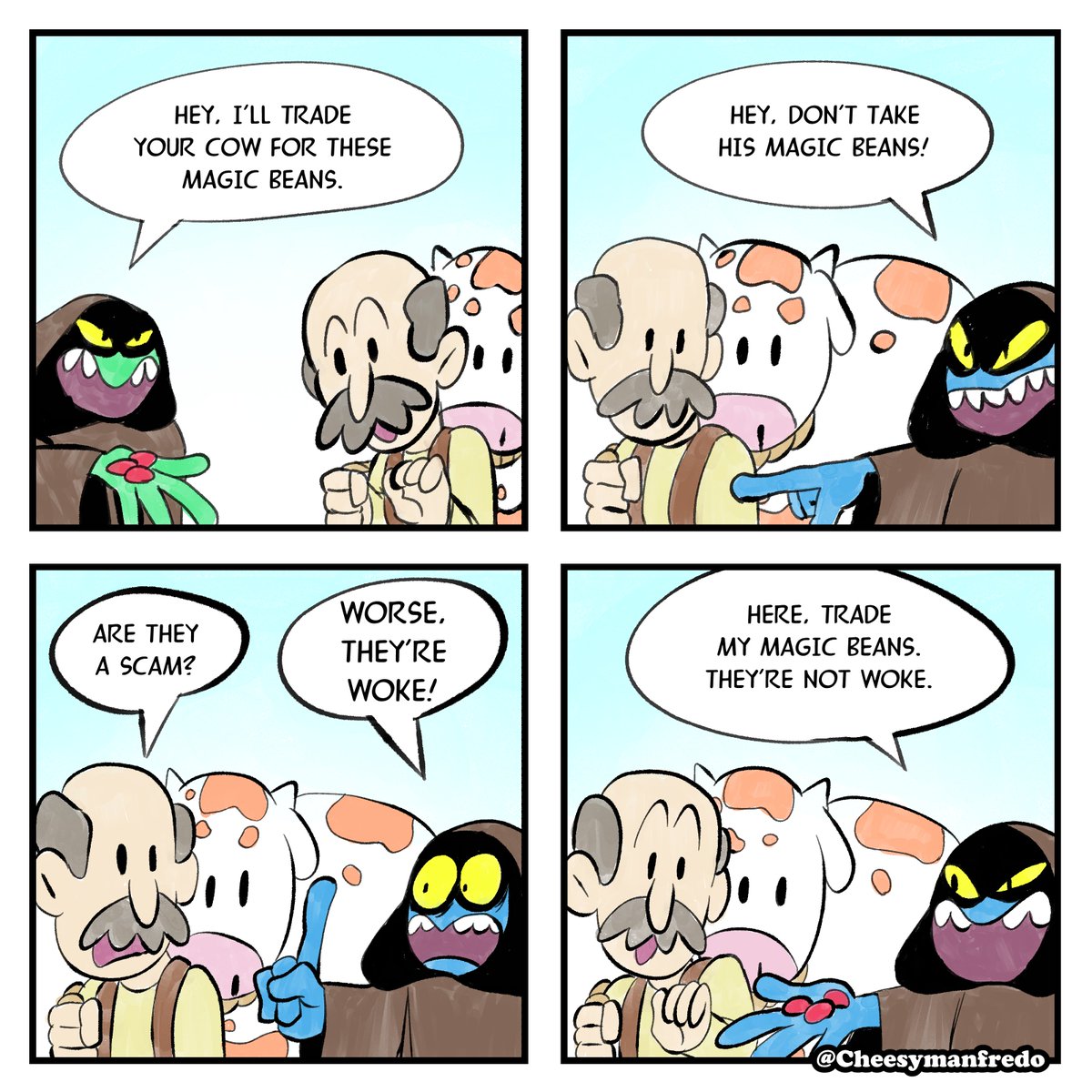 Will you take these magic beans? 
