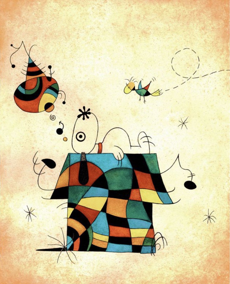 Arteymas_'s tweet photo. Snoopy Miró… https://t.co/GYe5kTuON7