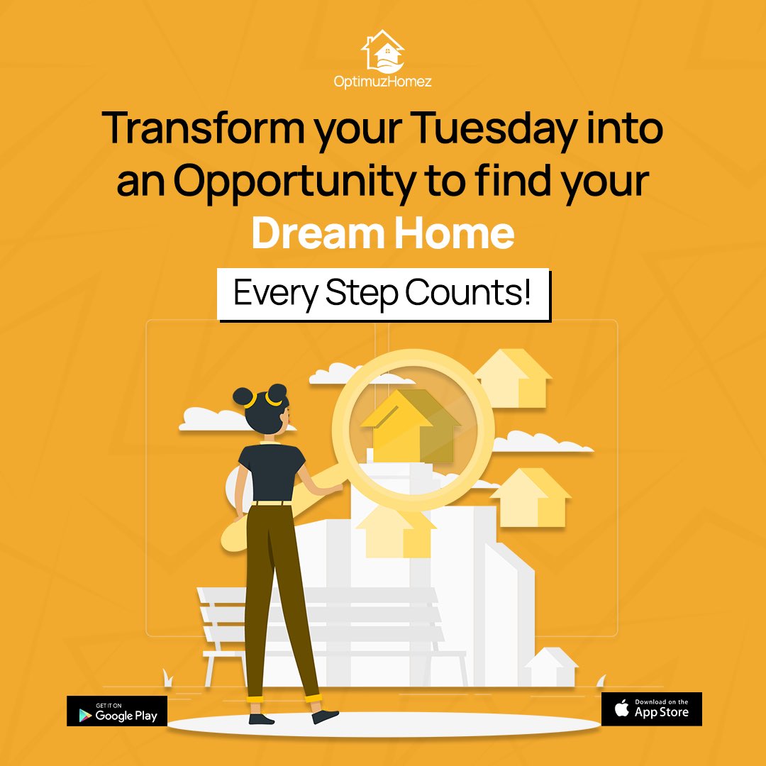 OPTIMUZHOMEZ's tweet photo. Transform your Tuesday into an opportunity to discover your dream home. Turn the ordinary into the extraordinary with just one step with Optimuzhomez
#optimuzhomez #homeapp #shortlet #apartment #realestate #investmentproperty https://t.co/41aLm0PK0X