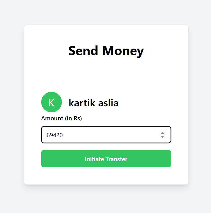 iamKartikAslia's tweet photo. π Just finished the UI for my Paytm clone in the @kirat_tw @100xDevs cohort! π You can now register, log in, check your balance, and transact smoothly.
π Live: https://t.co/nlzUeMmvlL πΈ (Images attached)
#100xDevs #WebDevelopment #PaytmClone #ReactJS
How does that look? https://t.co/0UL15Keqrx