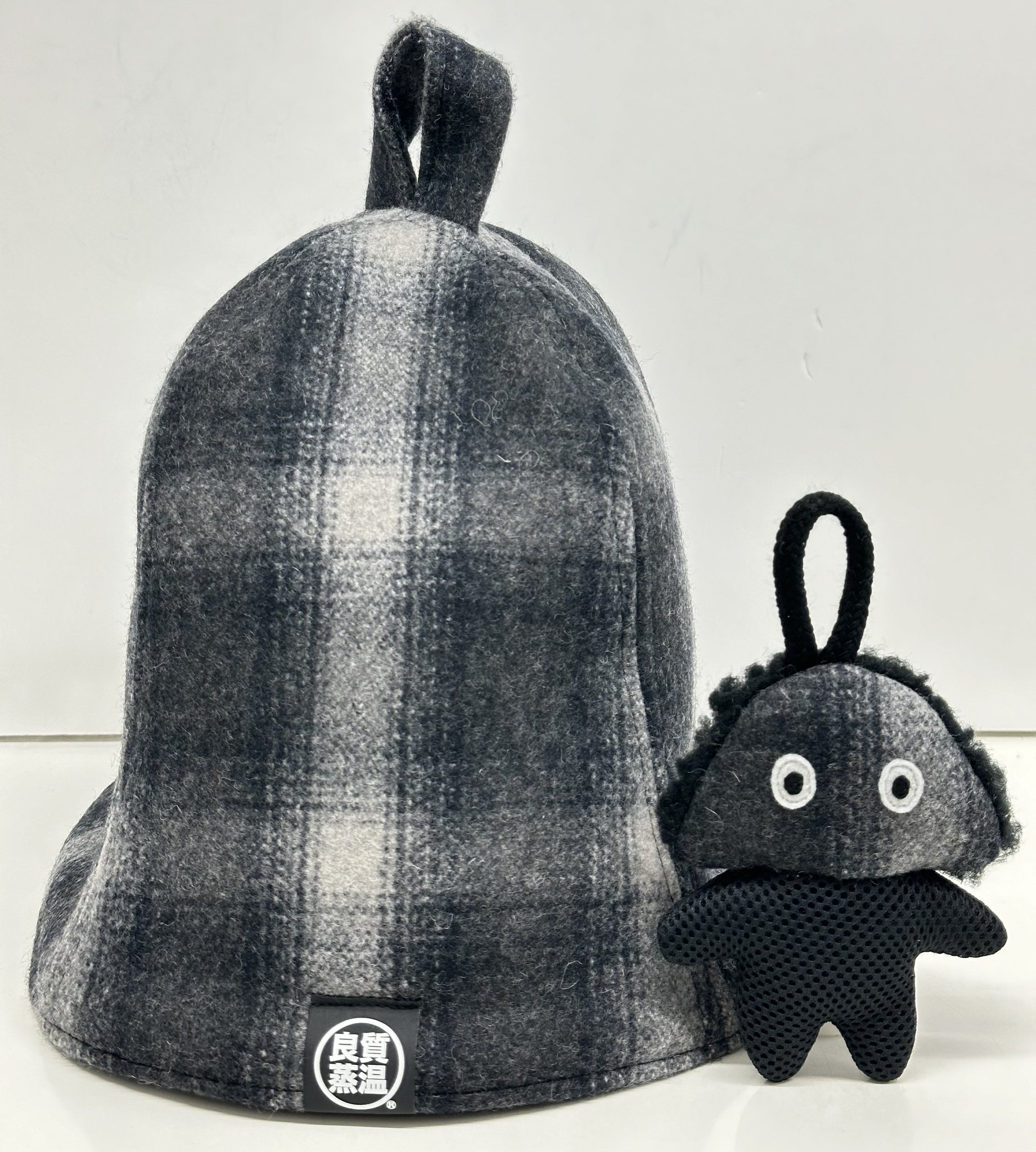 1点物！館内着 メッシュ君付き グリーン ウール メッシュ ベストサウナハット ベスト サウナ ハット® | 2025年5月3日（土） メッシュ君生誕祭