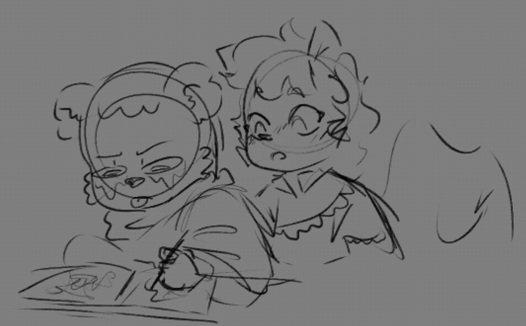 Mothorcus's tweet photo. Jalala and Rinor doodles >:]

#cotljalala #cotlrinor #cotlpilgrim #cotlfanart #CultoftheLamb https://t.co/JXBE3o2vjV