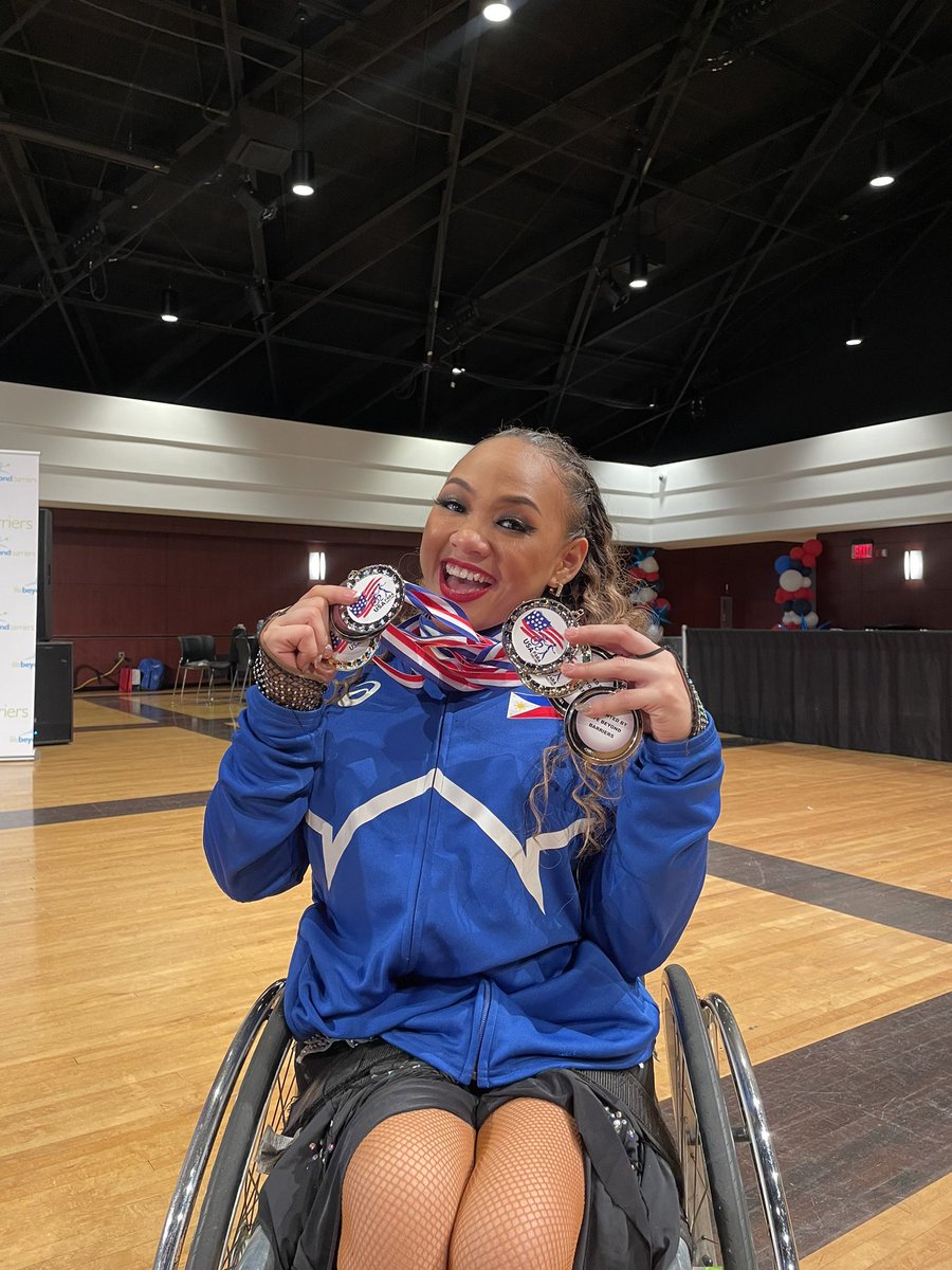 heyitschaching's tweet photo. hi @SB19Official  gentooo gentooo! 
Ur fannn finally got her first 2 golds sa International Dancesport Competition! 
Thankyou for the inspiration and my being pahinga mahalima! 🤍🇵🇭 https://t.co/H8QJ9MFvih