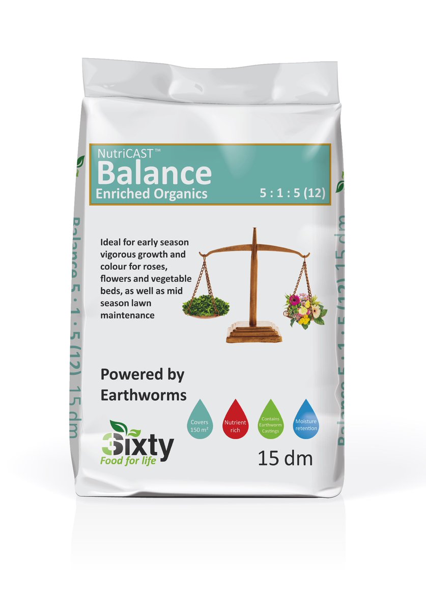 Balance

Ideal for early season vigorous growth and colour for roses, flowers and vegetable beds, as well as mid season lawn maintenance.
Benefits of an enriched organic
- Best of both worlds - steady and rapid nutrient release
- Increase organic matter with high nutrient content