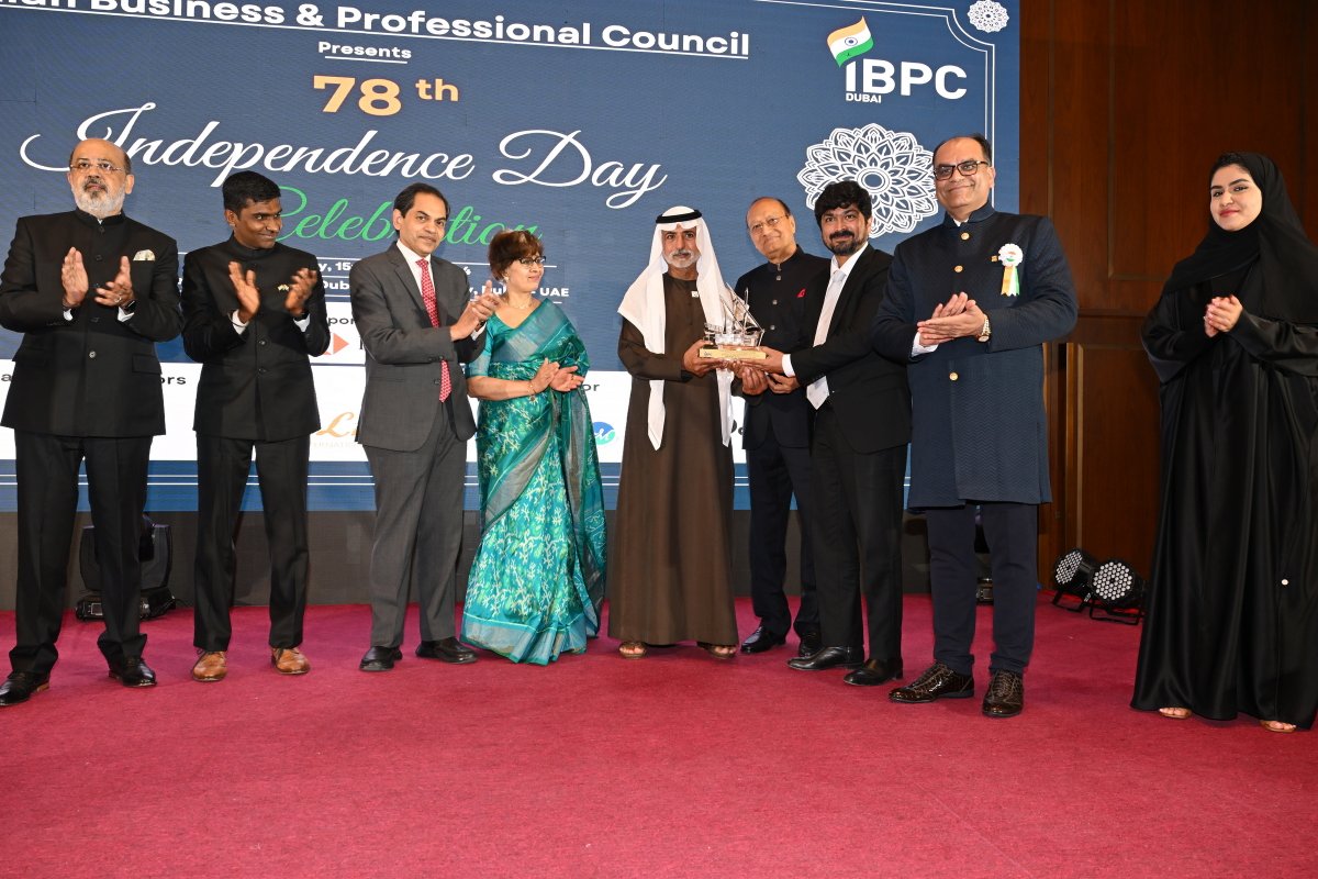 🎉 Celebrating India's 78th Independence Day with Pride and Joy! 🇮🇳 
The Indian Business &amp; Professional Council Dubai, proudly hosted a grand celebration on August 15th at the Taj Dubai, Business Bay, marking India's 78th Independence Day.