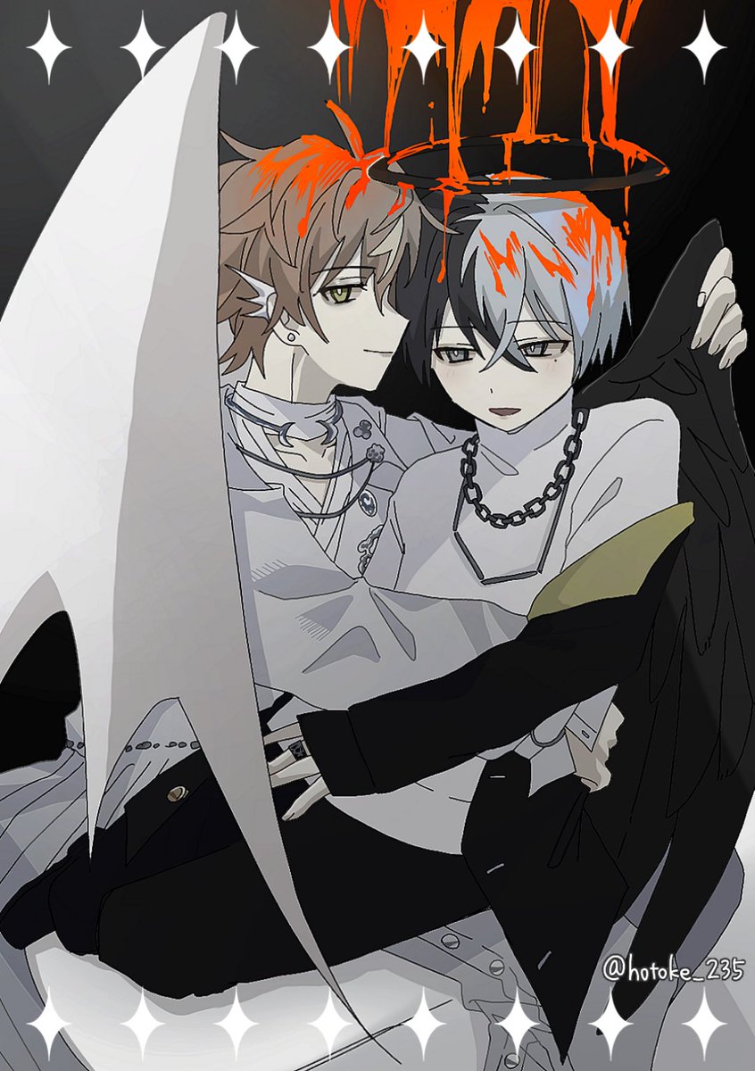 彰冬🔶🔶
白い悪魔と黒い天使