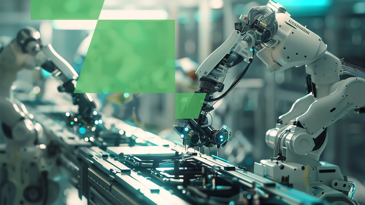 element14_Avnet's tweet photo. This #technicalarticle explores the future of industrial automation with collaborative robotics (cobots), enhancing efficiency, safety, and facilitating seamless human-machine collaboration across industries for increased productivity and innovation: https://t.co/BJ0EX3gnPl https://t.co/JiVpWfRYDs