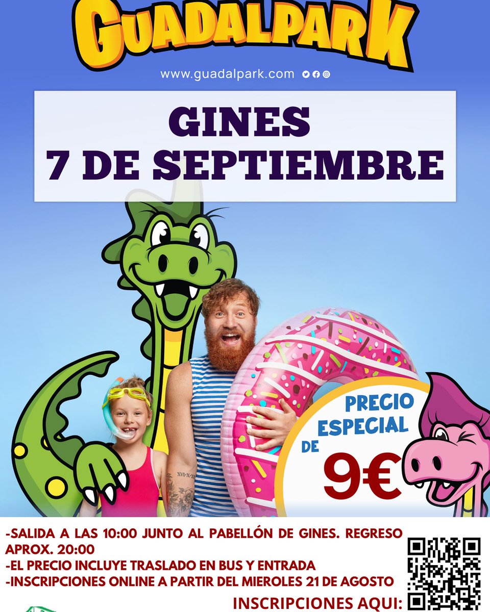 Si te apetece venir, amplía la  info aquí. Mañana se abren las inscripciones, plazas limitadas
ayuntamientodegines.es/2024/08/14/el-…